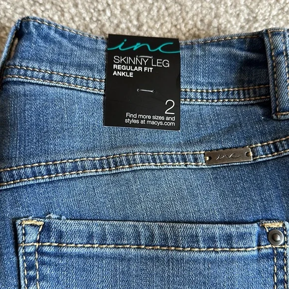 Brand new inc skinny leg ankle jeans 2 - Picture 2 of 3